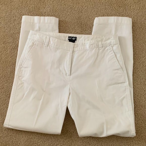 2/$20 - Lord & Taylor White Ankle Pants - Size 8 - Picture 2 of 8